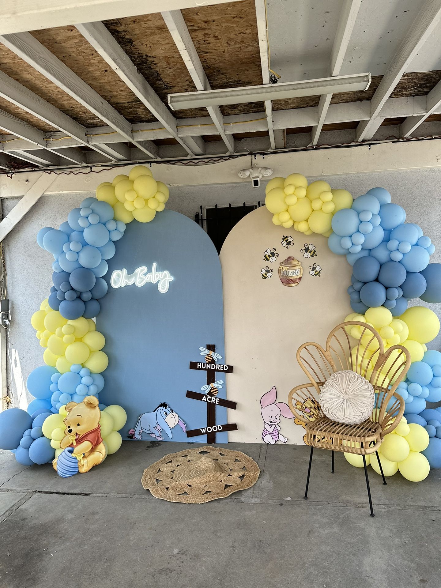 Balloon Backdrop Decorations 