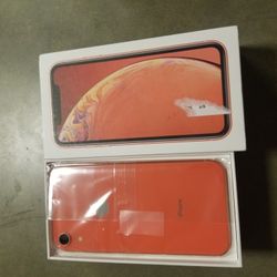 iPhone XR Coral Factory unlocked 