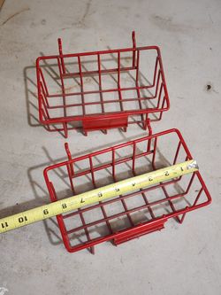 Pair Pegboard Baskets