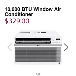 New LG Air Conditoner 10k BTU