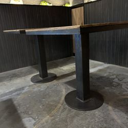 Table top and base