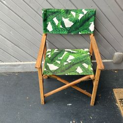 Vintage Tropical Directors Chair