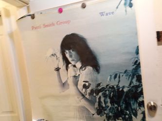 Authentic Promo poster Patty Smith The wave