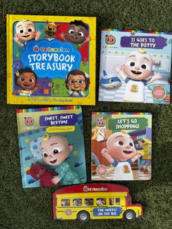 Set of 5 all new CoComelon books