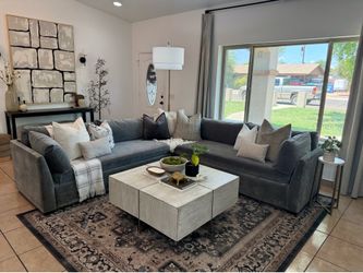 Gray Sectional Couch