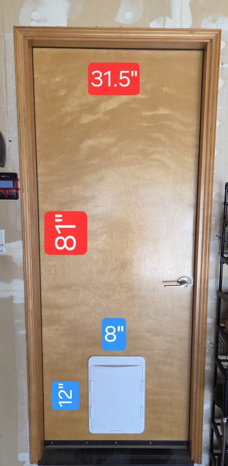 Cat-Ready Doors – Garage & Bathroom Combo