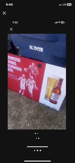 Framed Spurs & Bud Advertisement 36" X 24" 
