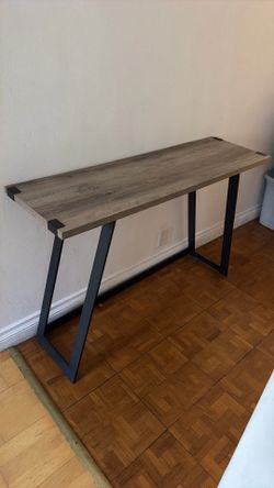 Slim entryway table