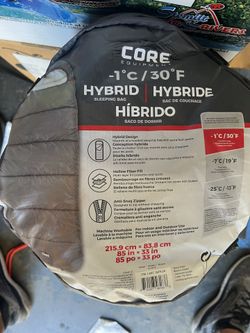 Core 30 Degree Hybrid Sleeping Bag