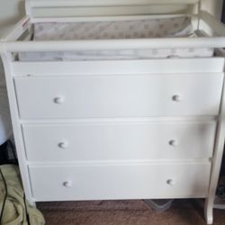Changing Table And Dresser Combo