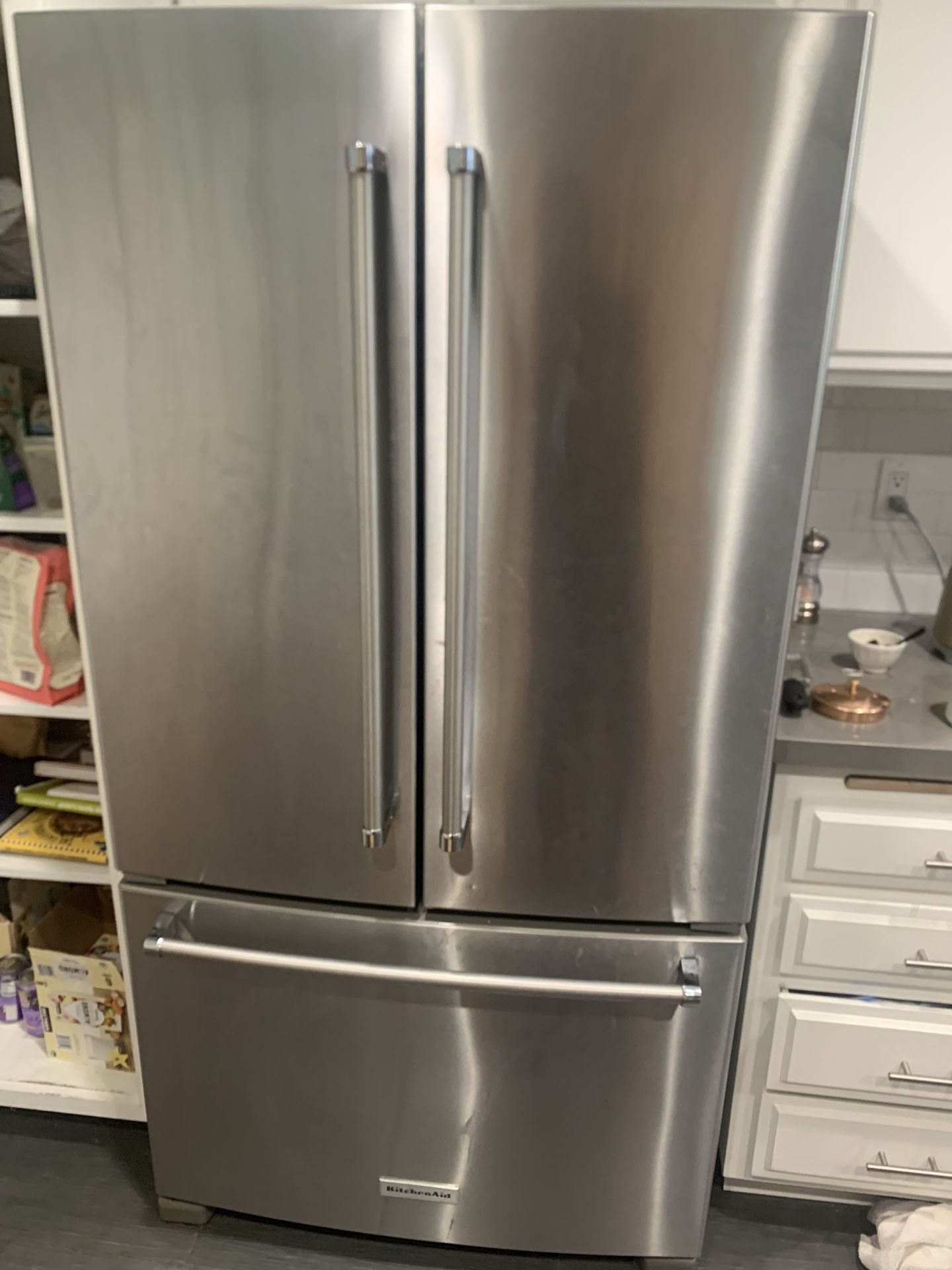 Kitchen Aid Counter Depth 20-cu Ft French Door