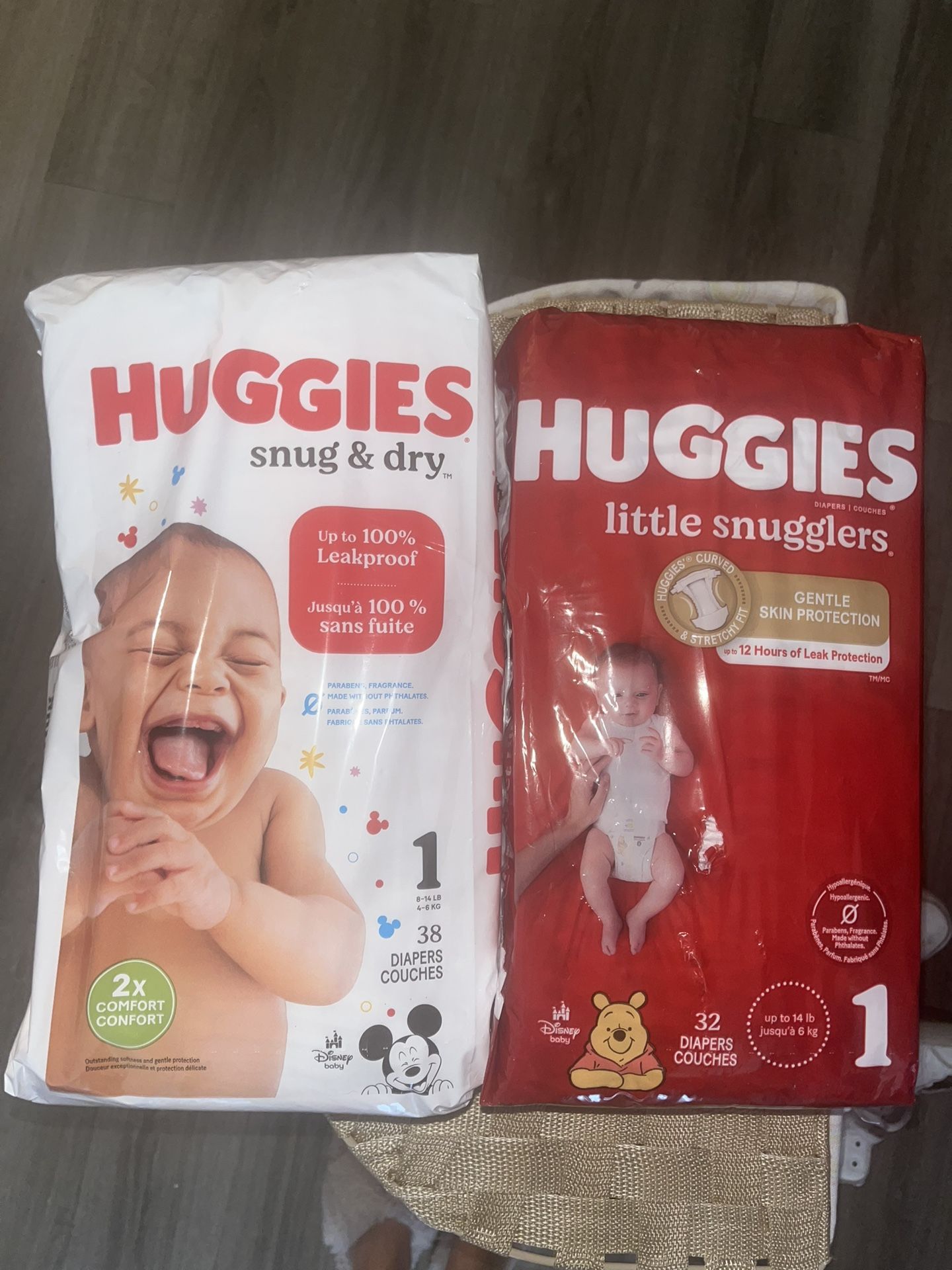 Huggies Size 1 Diapers