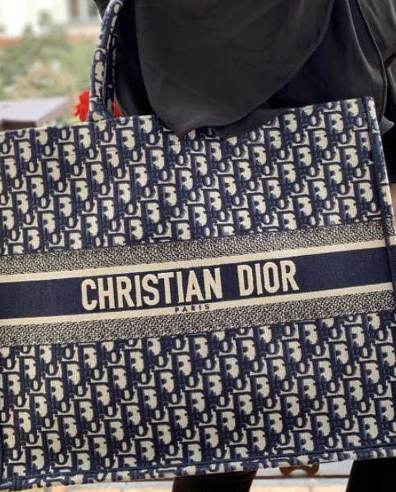 Christian Dior Book Tote Bag