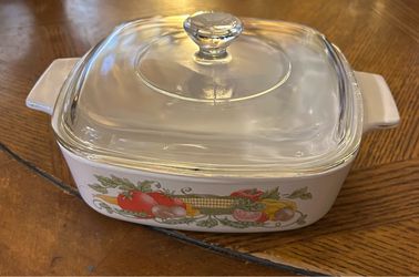 CorningWare Garden Harvest Casserole Dish with Lid