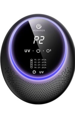 Advanced Cat Deodorizer for Litter Box, 99% Pets Odor Eliminator with 12000mAh Battery, Portable & Rechargeable