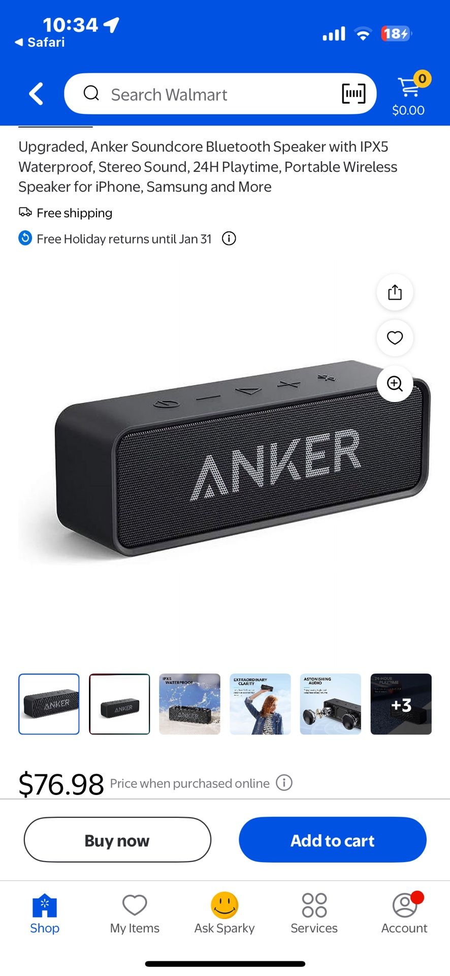 Anker Bluetooth Speaker