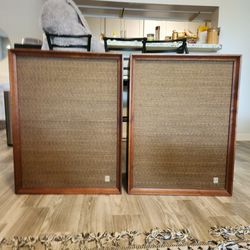 Vintage Oiled Walnut 3-Way Speakers