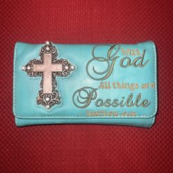 Women’s Wallet (With God All Things Are Possible)