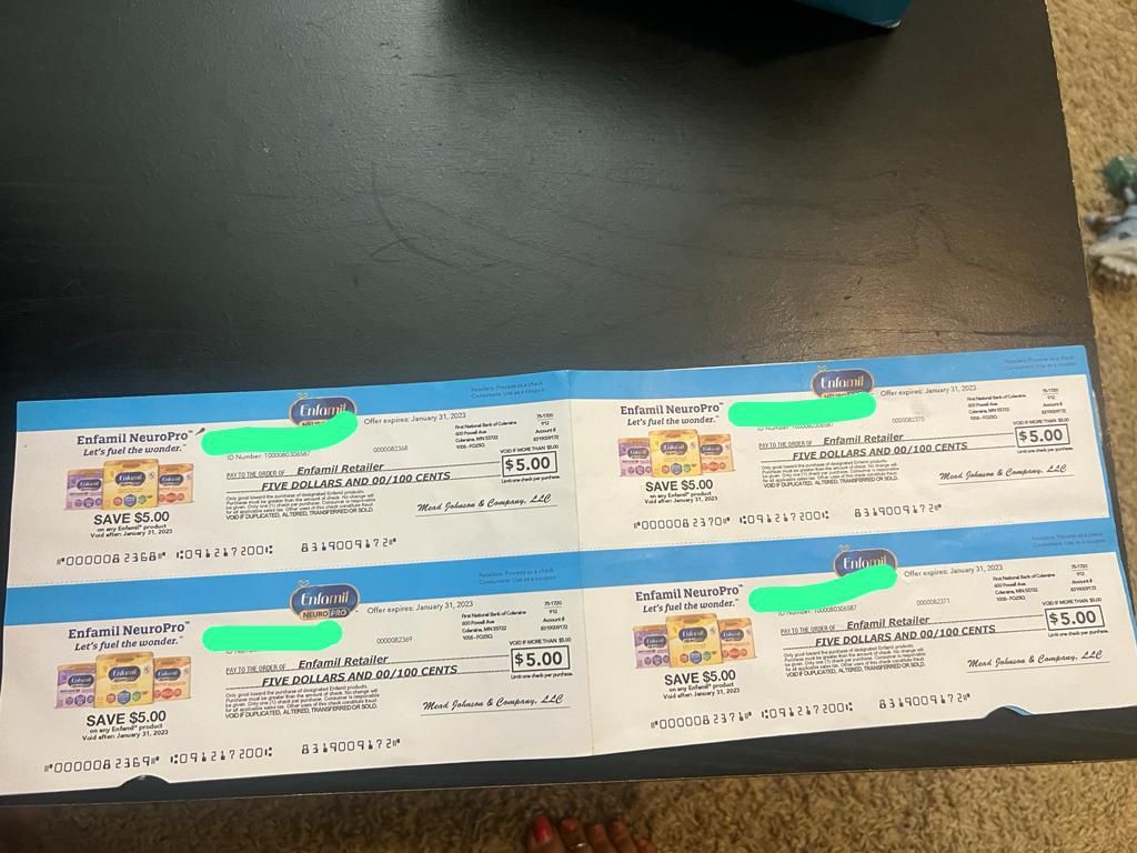 Formula Vouchers
