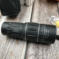 16x52 Monocular Dual Focus Optics Zoom Telescope for Birds Watching/Wildlife16x52 Monocular Dual-Focus Optics Zoom Telescope for Birds Watching/Wildli