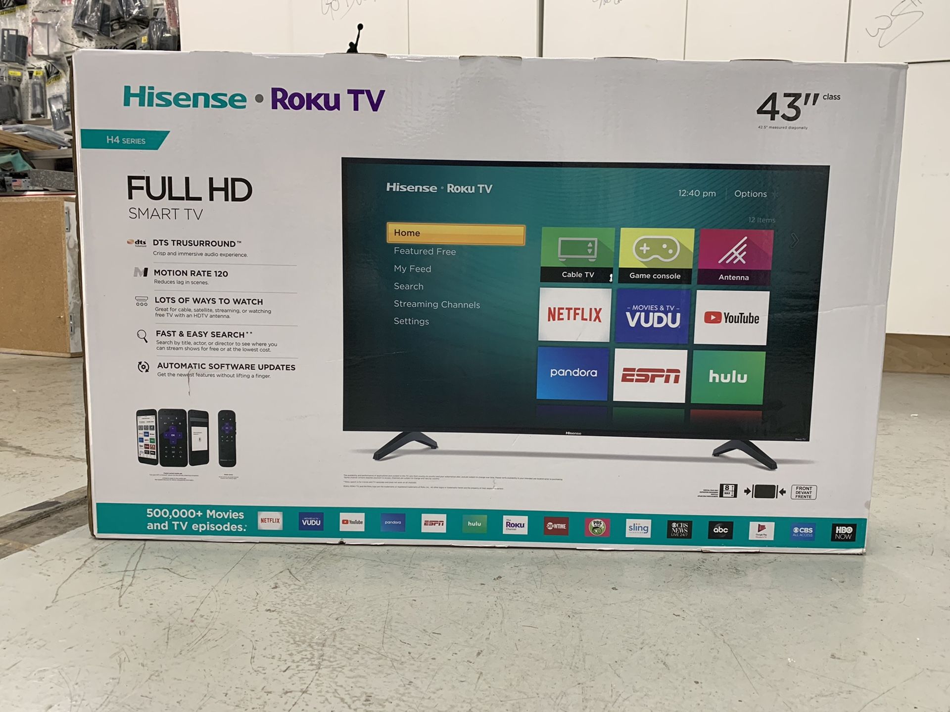 Hisense 43” Full HD Smart TV