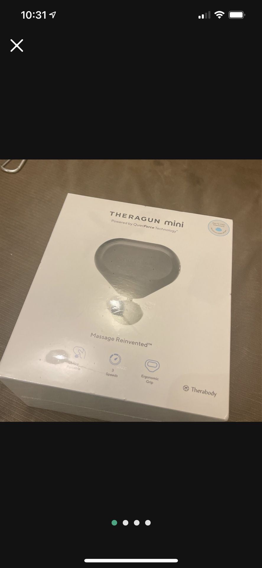 Therabody Theragun Mini Bluetooth App Enabled Body Massager