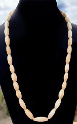 Bone Bead Necklace