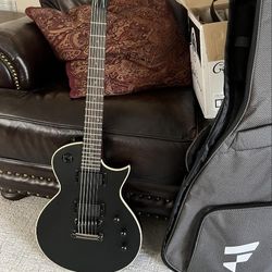 Black Fesley LP Electric Guitar 