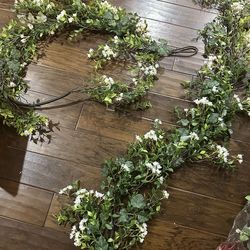 Wedding Garland 6ft x 2 gorgeous , add flowers for fuller look