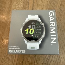 ⌚ Garmin Forerunner 970 – Premium GPS Running & Triathlon Watch – Brand New
