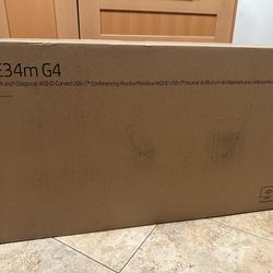 HP E34M G4 curved monitor