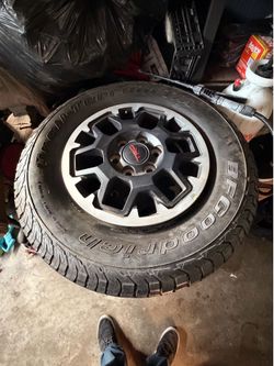 Tacoma TRD wheels