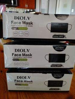 DIOLV Disposable Face Masks