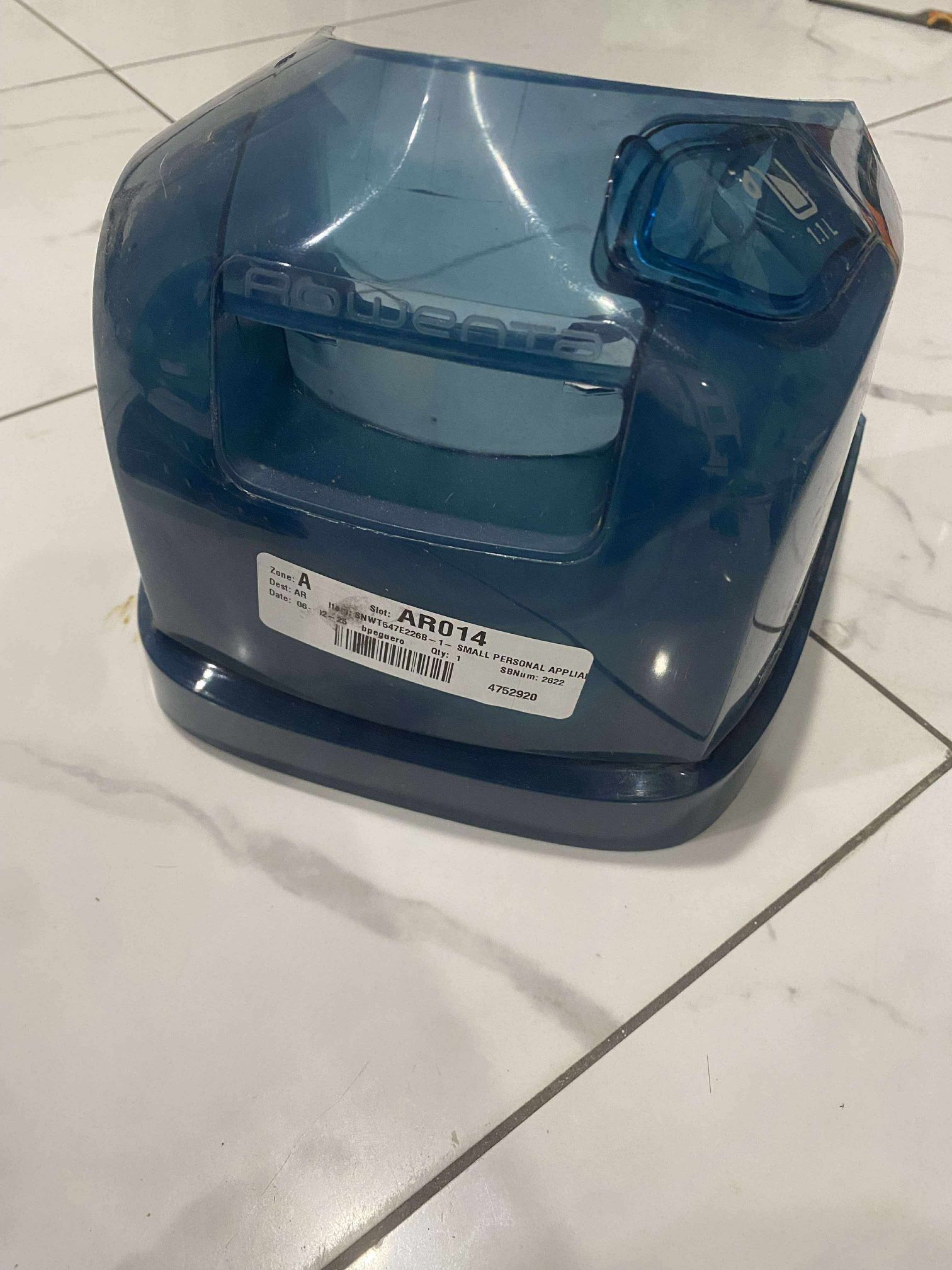 Rowenta water tank for steam iron Perfect Steam DG8624 DG8624U1/23 CS-10000851