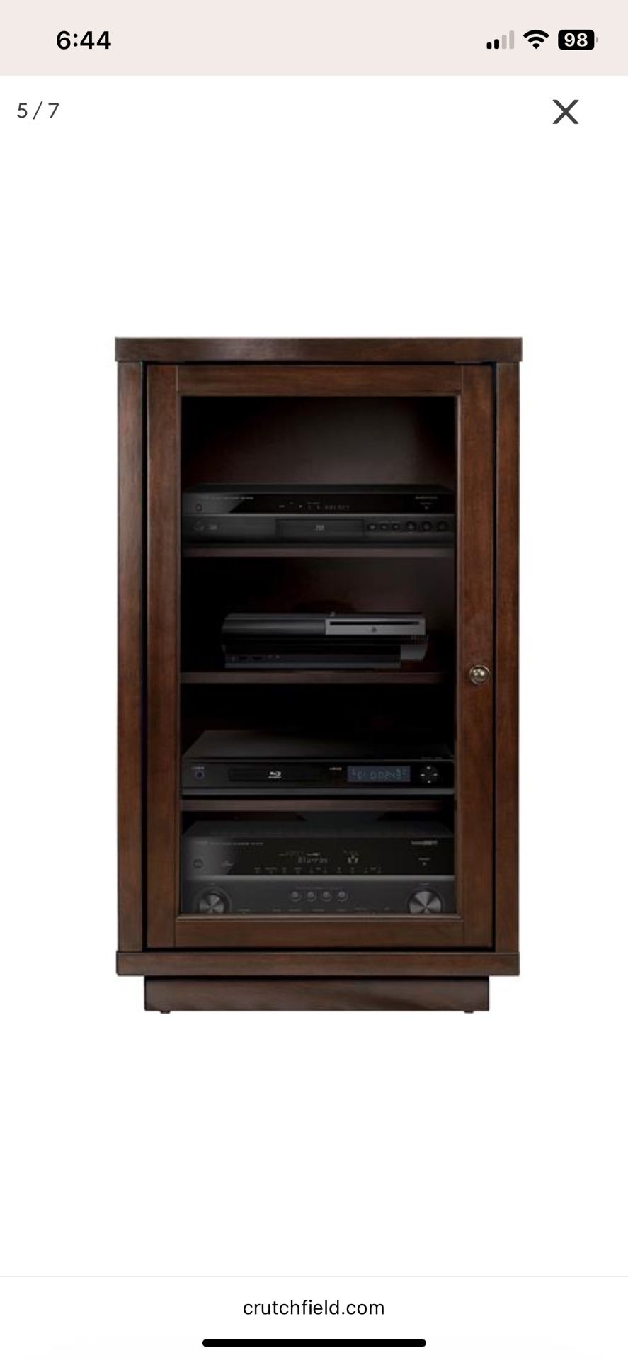 Media Storage Cabinet