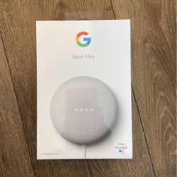 Google Nest Mini 2nd Gen- New In Packaging 