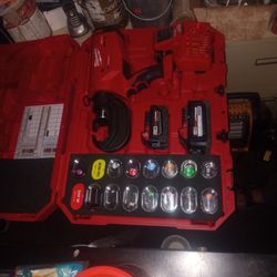 Milwaukee Onekey Crimper Set