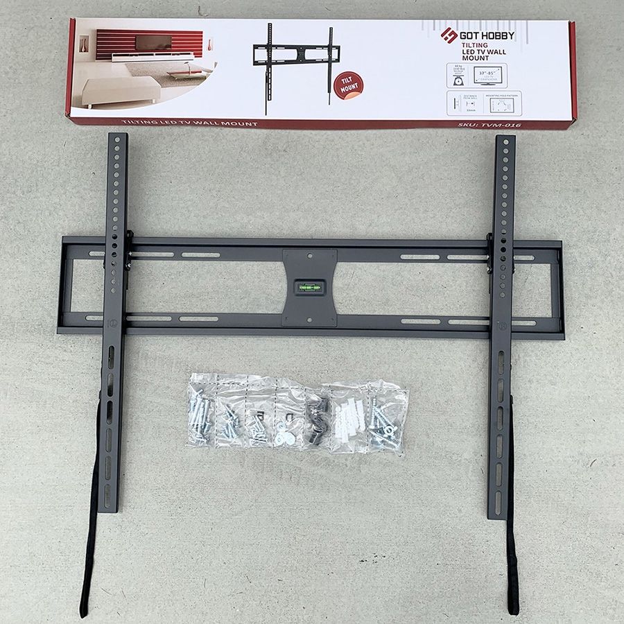 (NEW) $25 Large TV Wall Mount for 37-85 Inches Tilt Bracket VESA 800x600mm, Max 132lbs