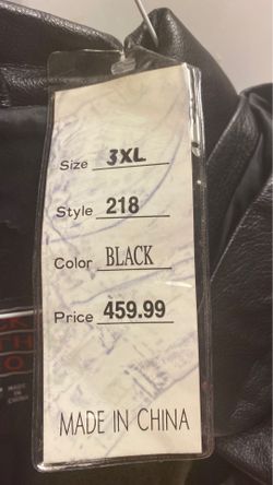 Jacket lucky leather for man