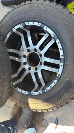 1999 F350 8 Lug Wheels Set