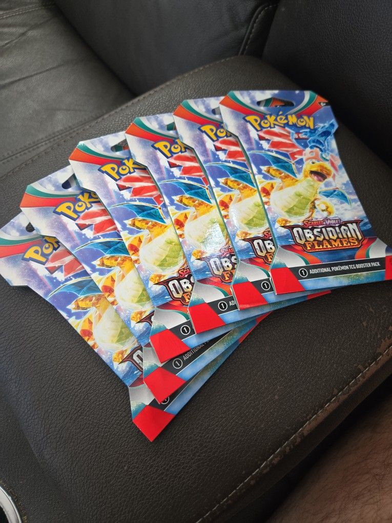 Pokemon Obsidian Flames Sleeved Booster Pack