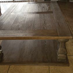 Large Wooden Living Room Table