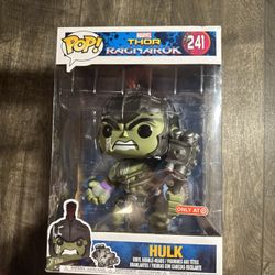 Funko POP! Marvel Thor Ragnarok Hulk 10" #241 Bobble-Head Target Exclusives For Sale Is 