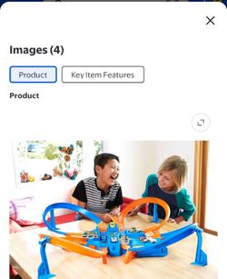 Hot wheel track set