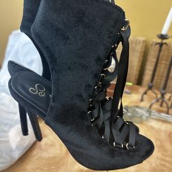 Lace up heels