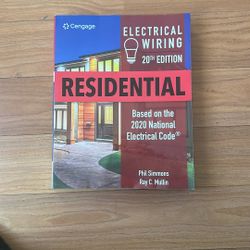 Electrical Wiring 20th Edition Residential