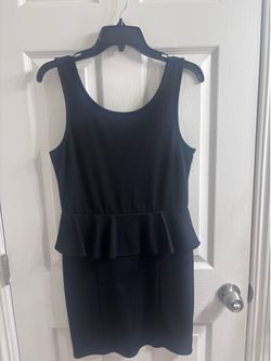 American Eagle fitted black dress