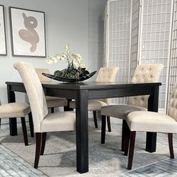 6 Chair Dining Table set | Living Spaces 