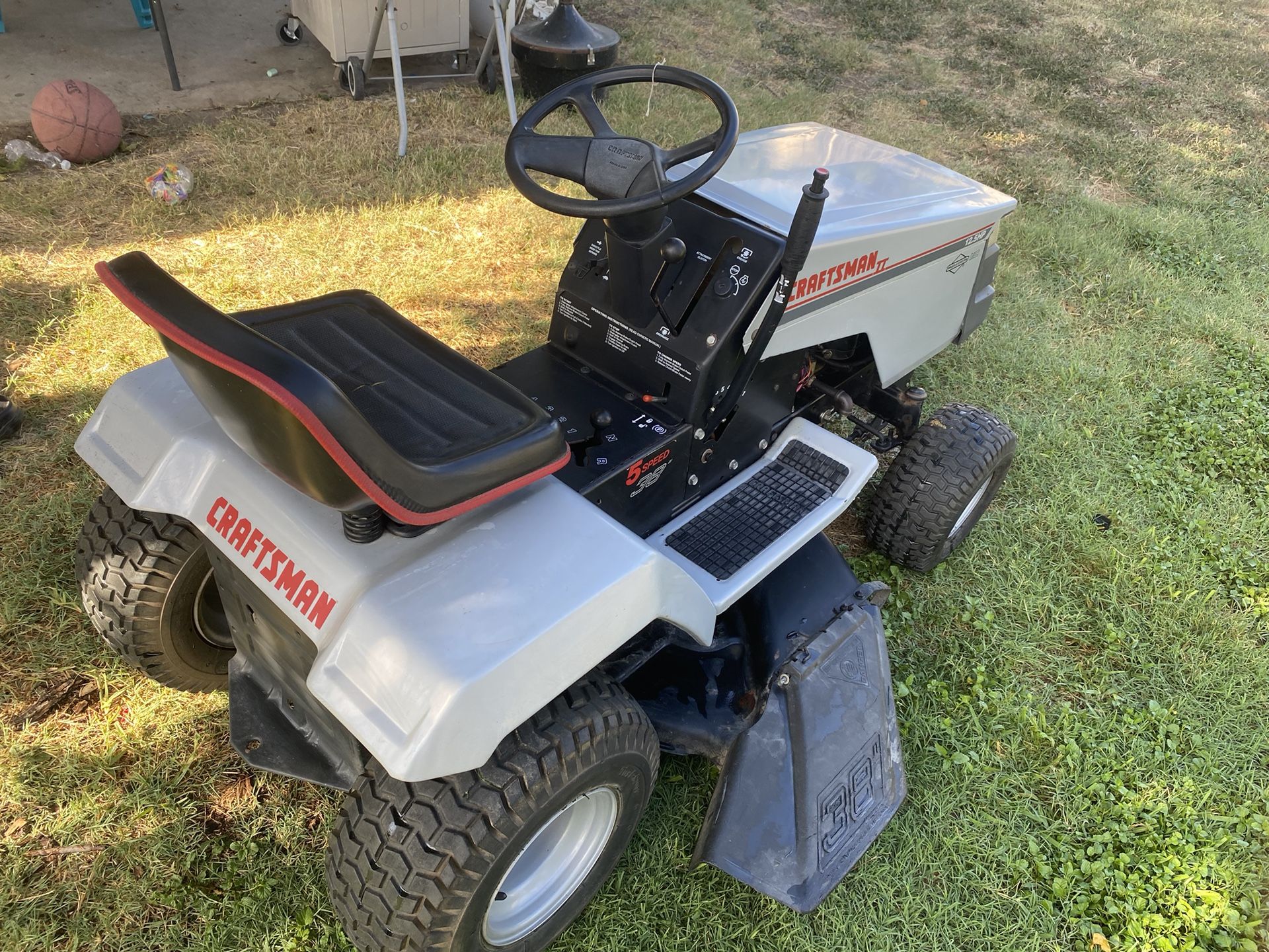 Craftsman 38 Riding Mower for Sale in San Antonio TX OfferUp