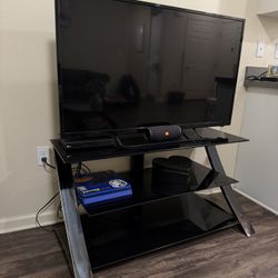 Glass Tv Stand 